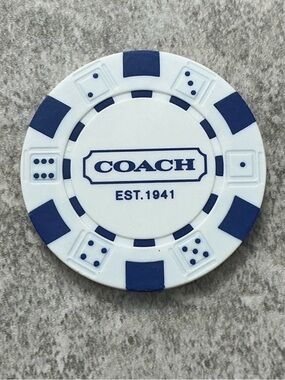 Coach 3 collectible poker chips